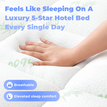 Dozey™ Bamboo Cooling Mattress Topper